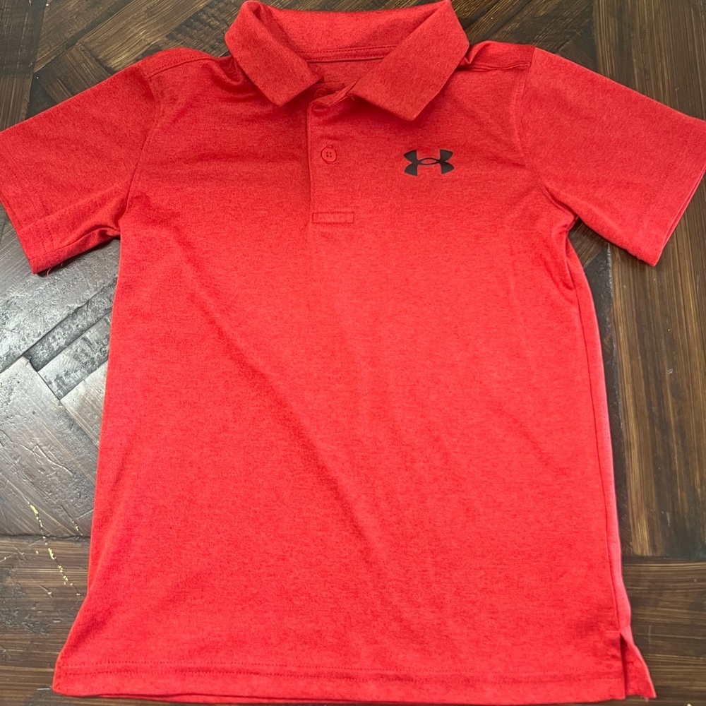 Boys under armour polo